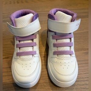 Geox Kids Shoes in White and Purple